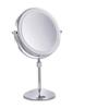 8 Inch Round Cosmetic Vanity Mirrors, 360 Degree Swivel Double Sided Make Up Mirrors for Bathrooms, Hotels view 1