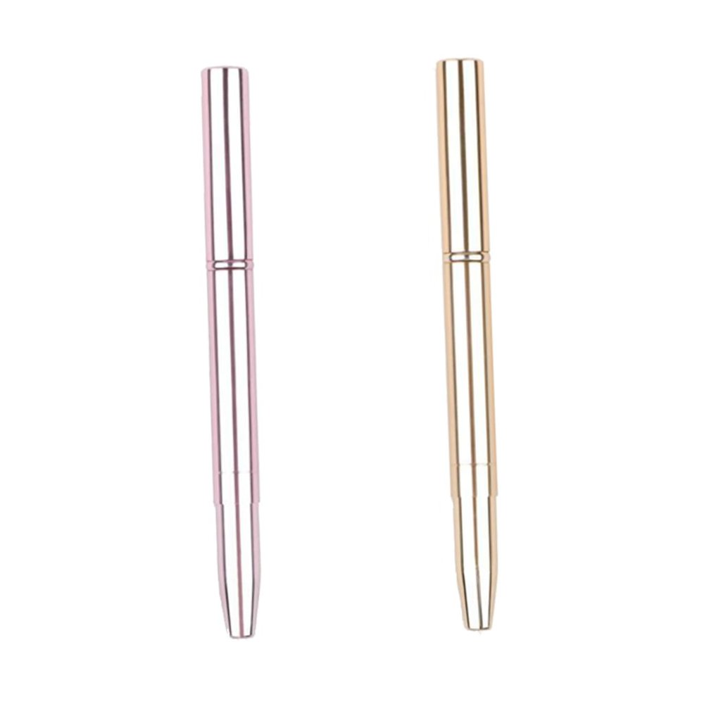 balacoo 6pcs Double-ended Lipstick Applicators Portable Makeup Brushes for Easy Lip Color Application for Friends Family Suitable for Home Salon Use Shimmer