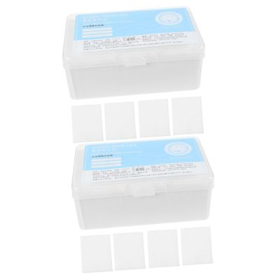 balacoo 2160pcs Non-Woven Fabric Makeup Removing Pads Lightweight Facial Pads for Toner Gel and Lotion Application for Face and Nail Polish Remover Random Packing Style