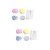 Balacoo 16 Pcs Deep Clean Pores Facial Cotton Toalla Desmaquillante Cotton Pad Tool Cotton Face Pad Makeup Remover Pads Face Wash Cosmetics Tool Cleansing Cotton Washed, 8*8cmx2pcs, As Shownx2pcs view 1