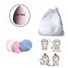 Balacoo 16 Pcs Deep Clean Pores Facial Cotton Toalla Desmaquillante Cotton Pad Tool Cotton Face Pad Makeup Remover Pads Face Wash Cosmetics Tool Cleansing Cotton Washed, 8*8cmx2pcs, As Shownx2pcs view 4