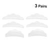 balacoo 9pairs Eyelash Lift Pads Lash Wispy Grafting Kit Eyelash Perm Tool Silicone Curler Shield Pads Reusable Lash Extension Kit for Salon Home view 4
