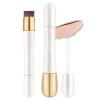 2 in 1 Foundation + Anti-Wrinkle Concealer, Liquid Foundation Makeup Stick With Built-in Brush, Double Head, Long Lasting Waterproof Coverage Make-up for Coverage (2pcs 02) view 3
