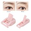 2pcs Mini Eyelash Curler Set,Portable Wide Angle Long Lasting Partial Professional Lash Lift,Silicone Replacement Pad Long Lasting,Mini Travel Curler Curling Tool Create Delicate Eyelashes (pink) view 4