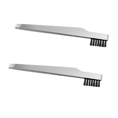 Balacoo 3pcs Eyebrow Brush Stainless Steel, 10.4*1.9cm