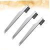 Balacoo 3pcs Eyebrow Brush Stainless Steel, 10.4*1.9cm view 4