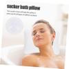 Didiseaon 3pcs Comfortable Bath Tub Pillow Strong Cups Soft Breathable Mesh Structure Ergonomic Design for Neck and Back Support for Relaxing Bathing view 2