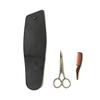 NOLITOY 3sets Eyebrow Scissors Stainless Steel Trimmer for Beard Grooming Shear Cutter for Professional Home Use for Precise Eyebrow Beard Shaping view 2