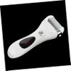 Housoutil 1set Electric Foot File Rechargeable Dead Skin for Smooth Feet Portable Pedicure Tool for Home Travel Ergonomic Design for Comfortable Use Easy to Clean and Maintain view 1