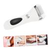 Housoutil 1set Electric Foot File Rechargeable Dead Skin for Smooth Feet Portable Pedicure Tool for Home Travel Ergonomic Design for Comfortable Use Easy to Clean and Maintain view 2