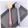 Angoily 2pcs Multi-Function Back Scrubber Body Brush Shower Brush Bath Back Washer Body Exfoliating Tool view 3