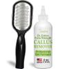 Dr. Entre's Callus Remover Gel & Foot File: Extra Strength Callus Remover for Feet, Foot Callus Remover Care, Pedicure Tools Supplies, Spa Kit, Dead Skin Scrubber, 4 oz view 1