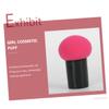 balacoo 10 Sets Simple Mushroom Head Makeup Sponge with Handles for Easy Application Non-latex Cosmetic Powder Applicators for Foundation Concealer and Blush for Gifts Special Occasions view 3