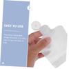 Mipcase 2sets Small Mouth Lotion Bag Translucent Emulsion Pouches for Travel Includes Funnel Multi-function Squeeze Bags for Skincare view 4