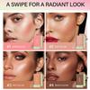 Mysense Cream Bronzer Stick, Shimmer Face Highlighter Stick, Buildable Highlight Contour Stick Makeup, Silky Smooth Formula for A Natural Radiant Look, 02 Soft Glow view 4