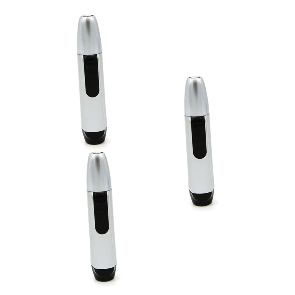 Didiseaon 3pcs Professional Nose and Ear Hair Trimmer Hair Remover Safety Head Lightweight Design for Easy Travel Gentle Trimming for Friends and Family