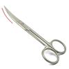 NOLITOY 3pcs Stainless Steel Eyebrow Scissors for Precision Trimming Small Makeup Tool for Eyelid Tape Portable and Durable Design Pvc Packaging view 3
