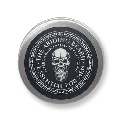 E.ssential for Men - The Abiding Beard Premium Beard Balm, 2 oz., with Shea Butter, Coconut Oil, Sunflower Oil, Grapeseed Oil, Vitamin-E, and Baobab Oil (Urban Legend)