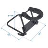 Master Massage Home Use Sleeping Mattress Top Massage Kit-Adjustable Headrest Face Pillow Cradle & Face Cushion Support Bracket, Head Face Rest Support- Eye Surgery Recovery (Royal Blue), 10105M2-A view 2