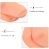 FOMIYES 1pair Moisturizing Socks for Cracked Heels Overnight Comfortable Elastic Design Suitable for Men Women Soft Foot Care Skin Tone view 3