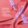 bayfree Long Lasting Liquid Lipstick with Clear Lip Gloss Set, High Pigment and Shine Lip Stain, Waterproof, Kiss-Proof, Up to 24H Wear, 0.1 Fl oz (Radiantly Rose) view 3