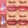bayfree Long Lasting Liquid Lipstick with Clear Lip Gloss Set, High Pigment and Shine Lip Stain, Waterproof, Kiss-Proof, Up to 24H Wear, 0.1 Fl oz (Radiantly Rose) view 4