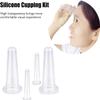 4 Pcs Silicone Facial Cupping Set, Vacuum Massage Cup Kit for Face Eyes Lips Neck, Facial Cupping System, Home SPA Massage Cupping Thera - py Set, Anti Aging Wrinkle, Sets and Kits view 4