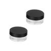 balacoo 6pcs Makeup Case Puff Loose Powder Containers Elastic Mesh for Leak Prevention Daily Use Compact Storage view 2