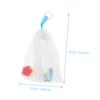 balacoo 20pcs Facial Exfoliating Mesh Soap Pouch Cleanser Bag Mesh Exfoliating Net for Shower view 3