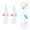 balacoo 8pcs Bath Soap Net Portable Foaming Soap Saver for Shower Cleansing Pouch Refill for Handmade view 3