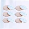 balacoo 24pcs Round Makeup Sponge Applicator Makeup Puff Rayon Ribbon for Easy Handling for Home Travel Use Skin view 4