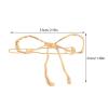NOLITOY Decorative Bow Hair Clip Metal Hair Accessory for Girls for Parties Birthdays and Everyday Wear Lightweight and Stylish Design view 2