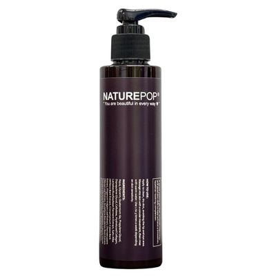 NATUREPOP Gentle Exfoliating Gel for Face and Body | Collagen + 7 Botanical Extracts | Formulated with Plant-Based Ingredients | All Skin Types | 5.07 Fl Oz [150 mL] | Made in Korea