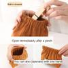 4PCS Mini Makeup Bag Pocket Cosmetic Bags No Zipper Self-Closing Travel Storage Bag for Lipstick Headphones Jewelry Pencil Pouch Elastic Corduroy Toiletry Bag Coin Purse Lipstick Organizer Bag view 3