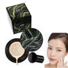 Mushroom Head Air Cushion CC Cream, Air Cushion CCCream, Moisturizing Concealer, Moisturizing BB Cream Makeup Base Long Lasting with Mushroom Makeup Sponge, Easy to Apply(01#, Lvory) view 1