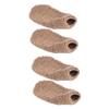 balacoo 4pcs Exfoliating Gloves Bath Gloves Shower Gentle Skin for Body Massage Neck Shoulders Feet view 1