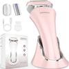 Electric Razor for Women Rechargeable Wet Dry Electric Shaver for Women, Waterproof Lady Shaver for Legs Arm Underarm Bikini Public Body Razor with One Extra Foil Blade view 1