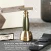 FREED 4-piece Set for Men - Double Edge Safety Razor with alloy handle include 10 count Japanese 6cr13 Stainless Steel blade, It's the best gift for men, fathers,or birthdays (Green) view 2