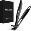 Toe Nail Clippers for Seniors, Mens with Wide Jaw Opening, Ultra-Sharp Heavy Duty Large Thick Fingernail Clippers Cutters with Catcher for Men Women, 18-Month Replacement Warranty! view 1