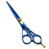 Hair Cutting Scissors, 6 Inch Professional Hairdressing Scissors Set Hair Cutting Scissors Salon Barber Shears Blue view 1