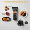 Charcoal Face Scrub with Black Sand, Exfoliates skins & Reduces Black Heads,100 g view 2