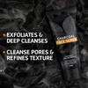 Charcoal Face Scrub with Black Sand, Exfoliates skins & Reduces Black Heads,100 g view 3