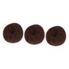 Didiseaon 3pcs Unique Doughnut Shaped Hair Bun Styler for Elegant Updos Coffee for Weddings and Events Creates Natural and Stable Styles view 1