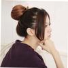 Didiseaon 3pcs Unique Doughnut Shaped Hair Bun Styler for Elegant Updos Coffee for Weddings and Events Creates Natural and Stable Styles view 2