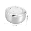 DOITOOL 2pcs Men's Shaving Bowl with Lid Large Deep Shaving Mug Polished Compact Design for Fathers view 4
