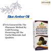 1 Pack Pure & Natural Blue Amber Oil Cold Pressed El Hawag Elhawag Natural Concentrated Crude Perfect Fresh for Skin No Additives Non GMO Kosher Halal (1 oz / 30 ml) view 3