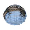 Loon Birds Shower Cap For Women Double Waterproof Layers Bathing Shower Hat Reusable Protection Hair Bath Caps view 1