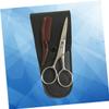 Didiseaon 2sets Precision Eyebrow Scissor Mustache Beard Trimming Scissors Stainless Steel Shears for Barbers Salons view 3