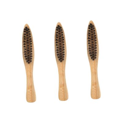 balacoo 6pcs Beard Brush for Men Professional Double Sided Bristles Portable Styling Tool