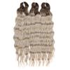 24 Inch Synthetic Hair Water Wave Braiding Hair Extensions Ombre Deep Wave Afro Curl Crochet Hair For Women view 4